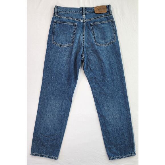 Cone Denim Jeans Womens 28x26 Blue High Rise Straight Leg Y2K Button Fly Casual - Picture 3 of 11